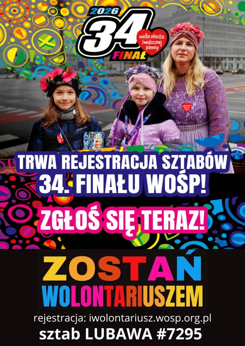 . WOŚP wolontariusz